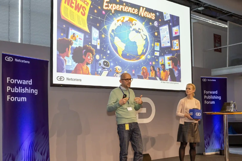 Markus Wuersch presenting