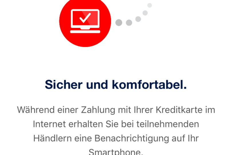 Users are being notified of a payment and confirm with only one klick.