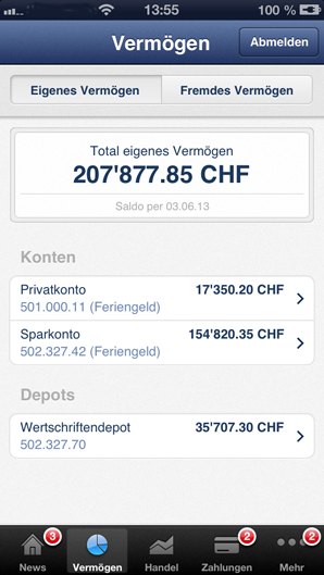 Das vielseitigste Mobile Banking in der Schweiz