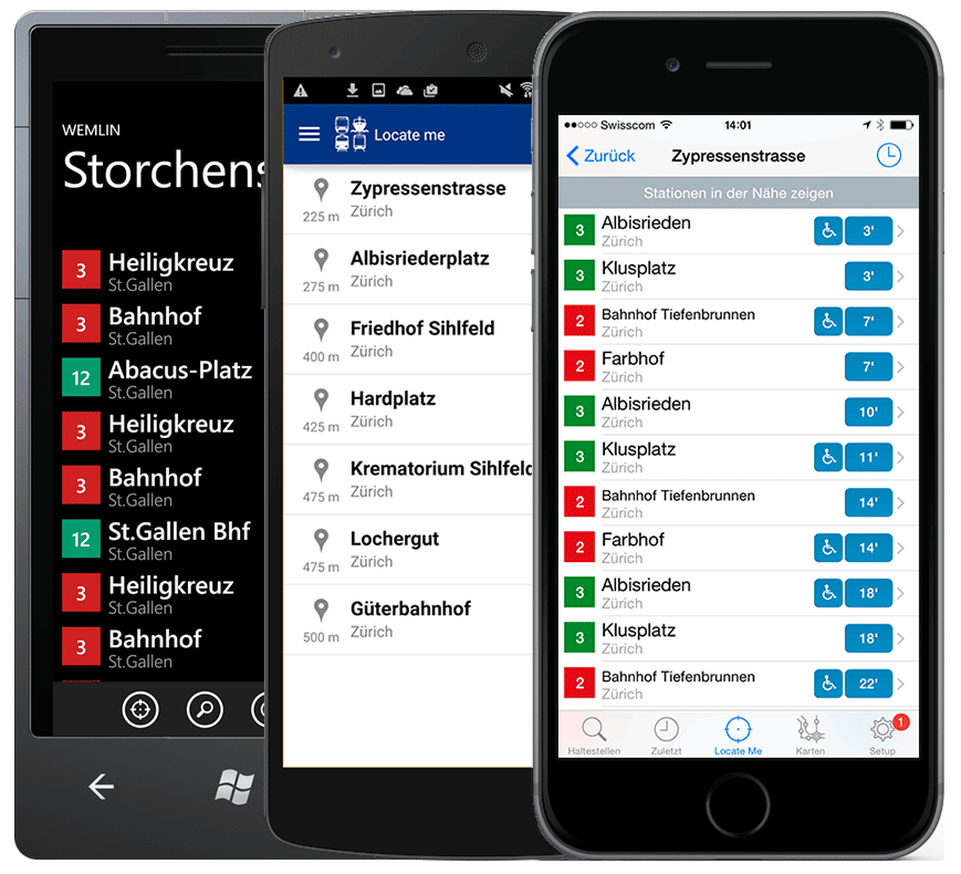Wemlin Mobile Applikationen
