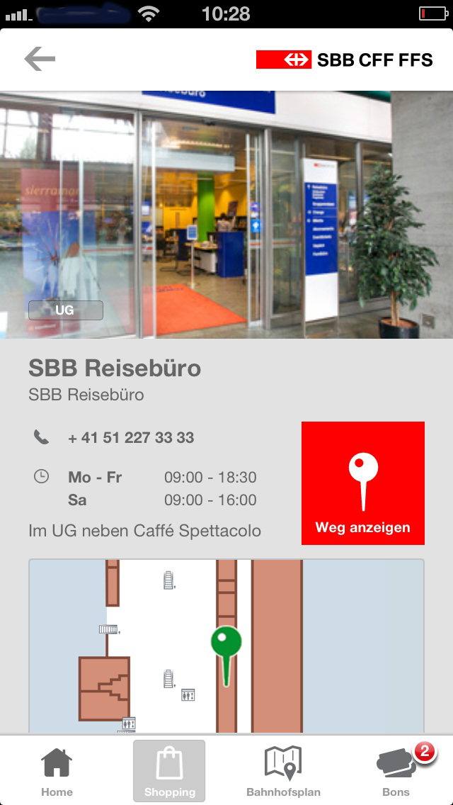 Wo bitte geht's zum Reisebüro?