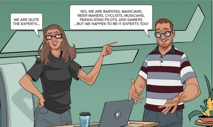 netcetera experts: the journey 